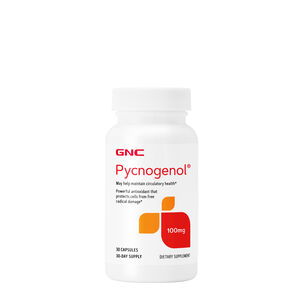 Pycnogenol 100 MG - 30 Capsules (30 Servings) | GNC